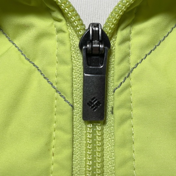 COLUMBIA Quilted Vest with fleece Panels Green / Gray X-LARGE - Picture 4 of 10